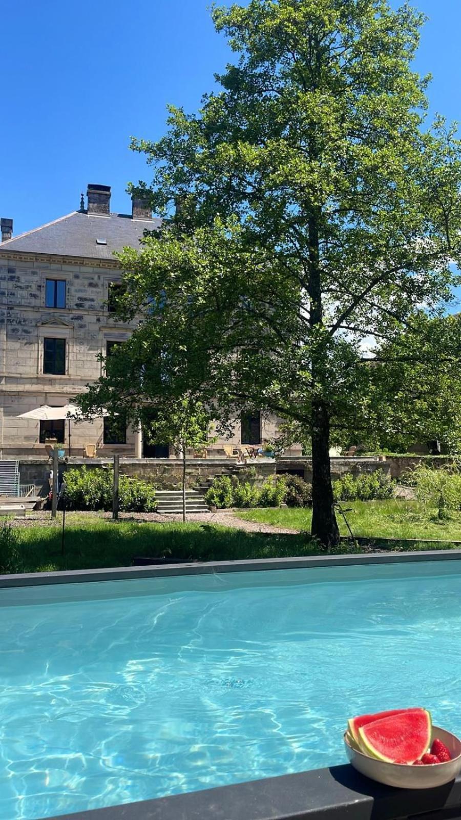 Bed and Breakfast Manoir La Cerise Fougerolles-Saint-Valbert Exterior foto
